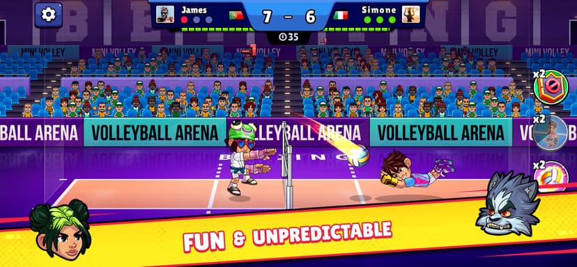 Volleyball Arena: Spike Hard screenshot 1 - screenshot