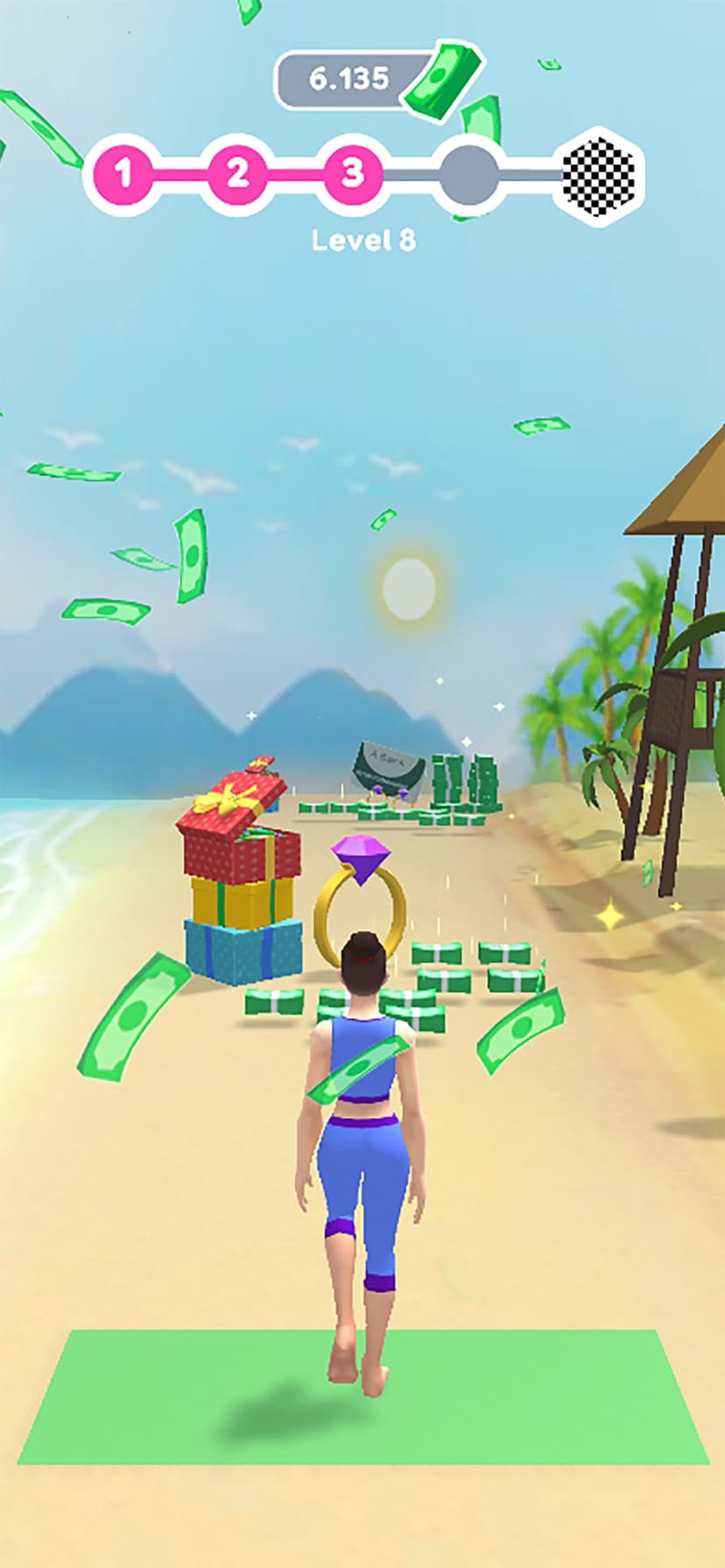 Yoga Workout 3D screenshot 1 - screenshot