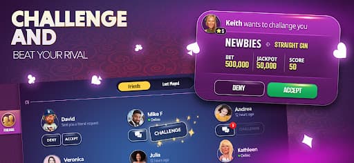 Gin Rummy Extra - Online Rummy screenshot 3 - screenshot