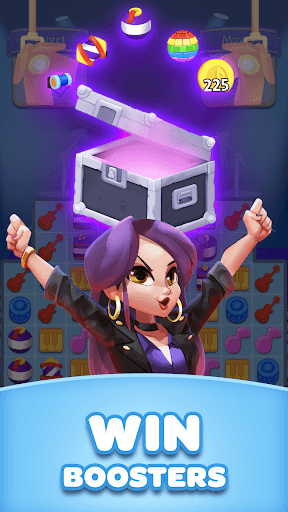 Match 3 - Hard Rock Adventures screenshot 5 - screenshot