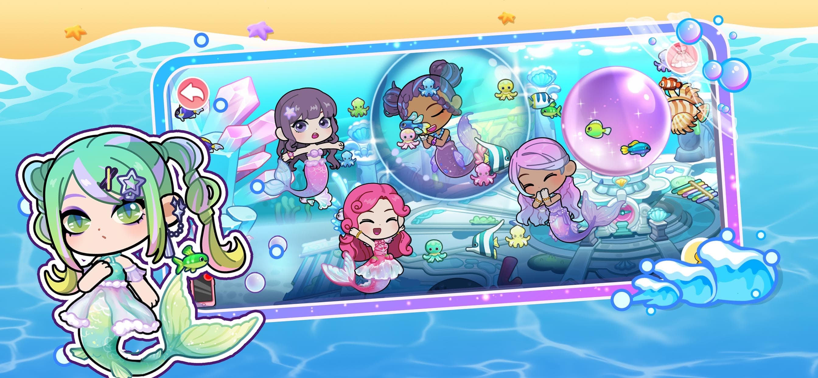Fashion Mermaid Princess Life screenshot 4 - screenshot
