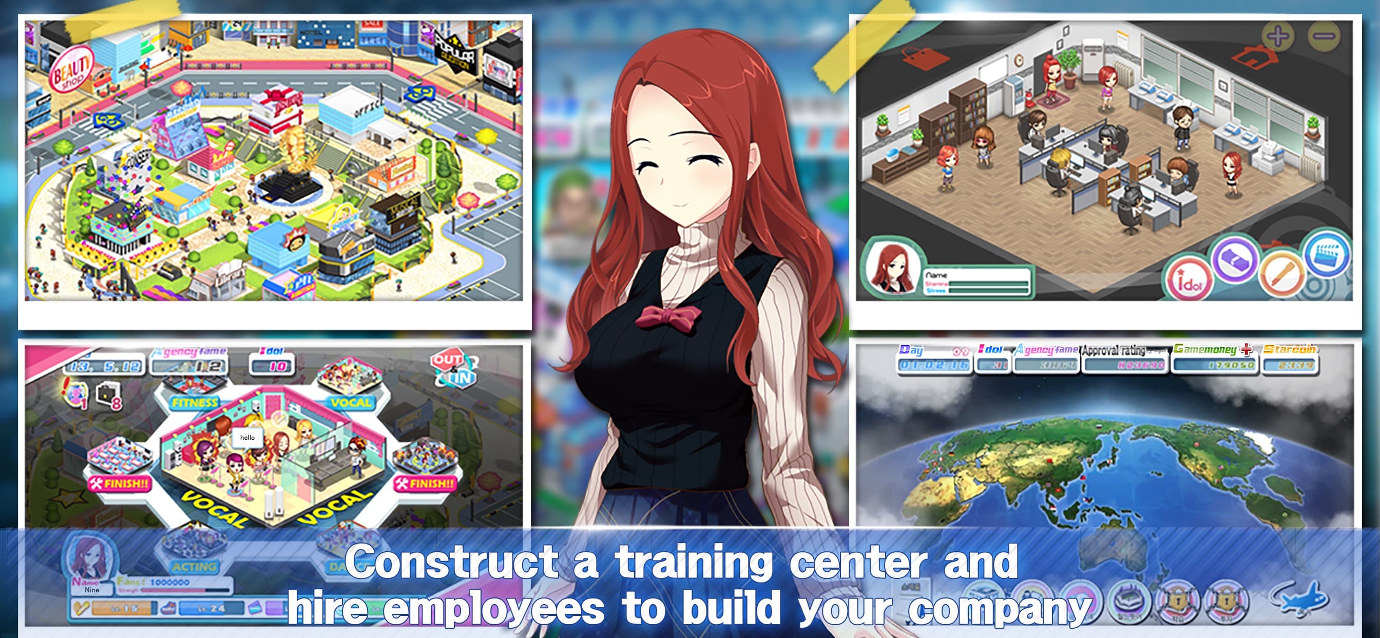 Love Idol Company : Kpop Girls screenshot 1 - screenshot