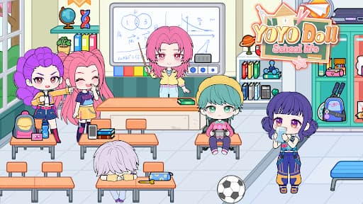 YOYO Doll School life Dress up screenshot 9 - screenshot