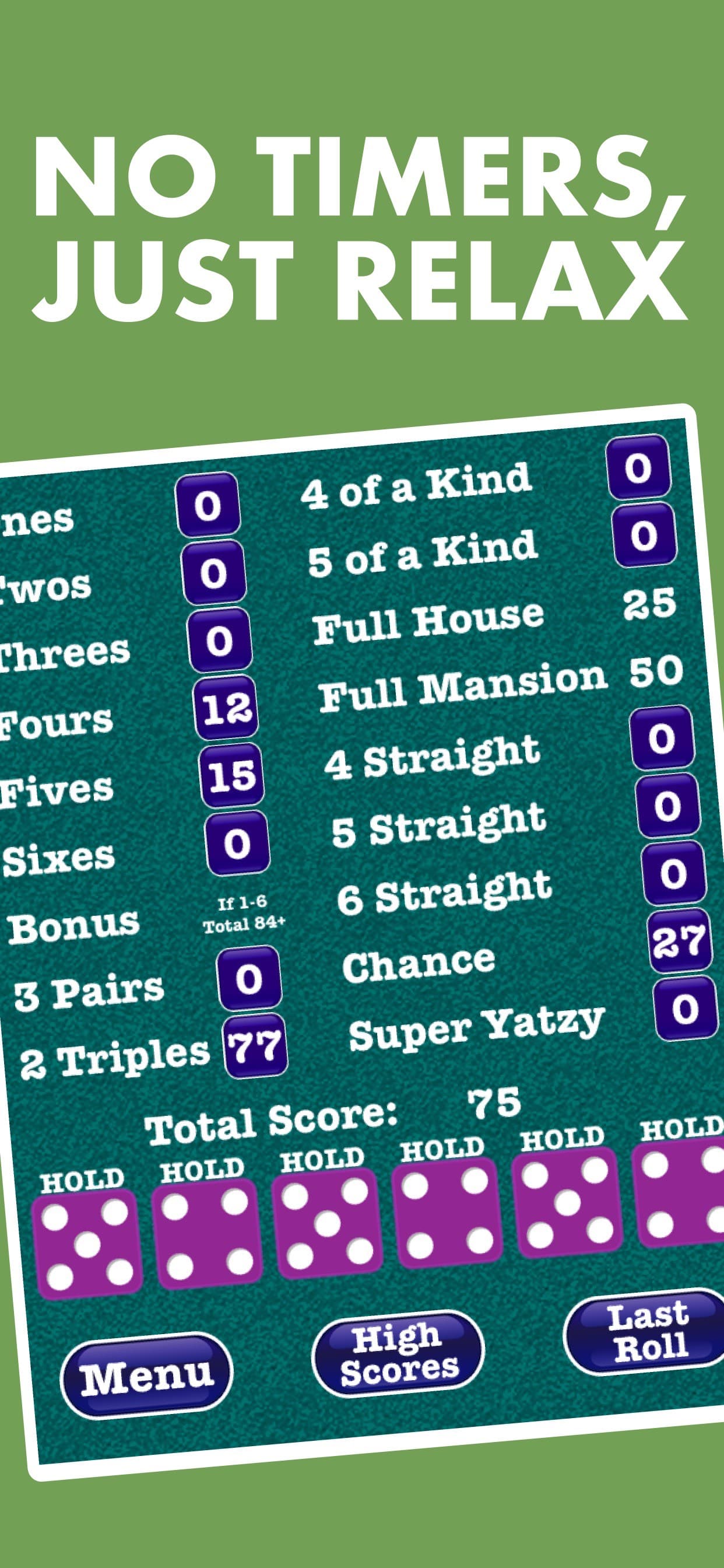 Super Yatzy - Six Dice of Fun! screenshot 2 - screenshot