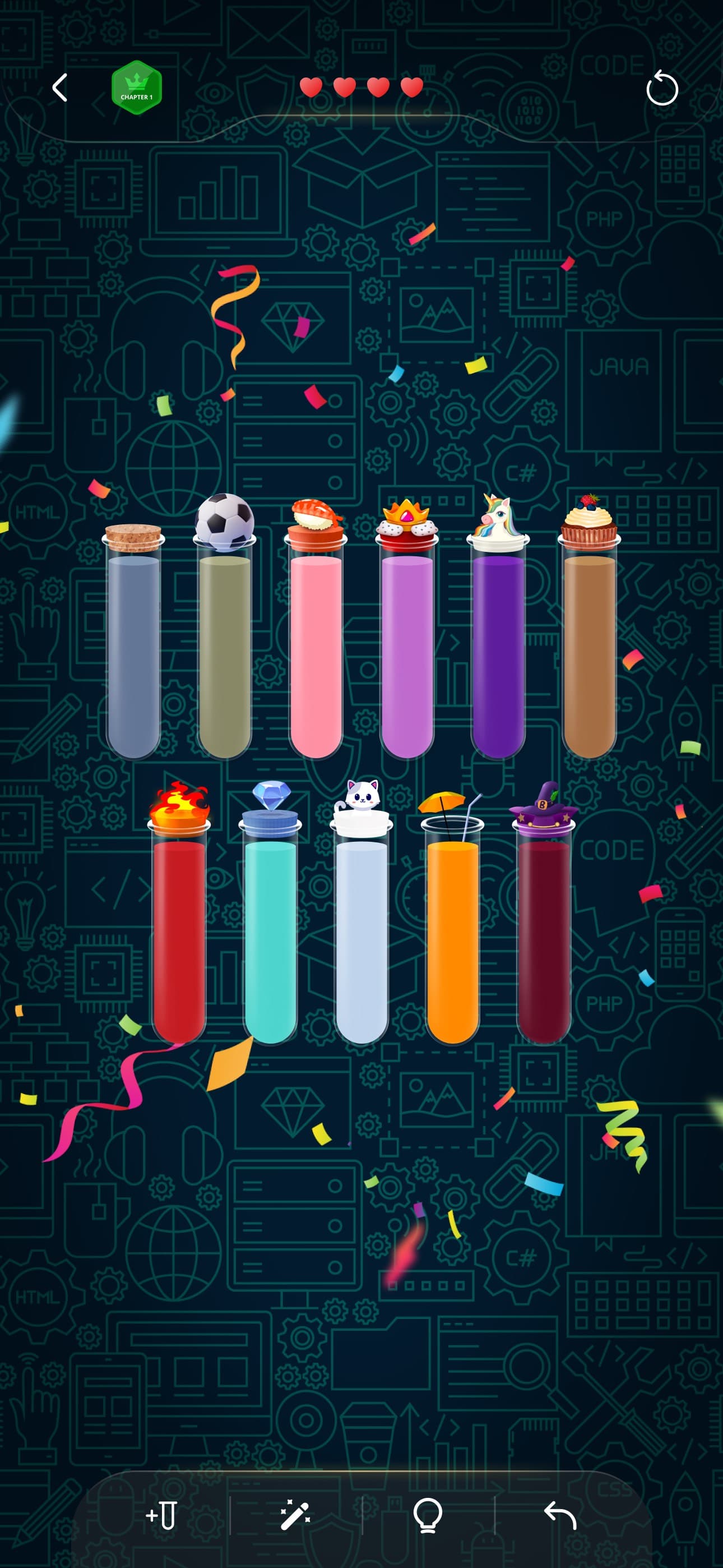 Sort liquid : Water challenge screenshot 3 - screenshot