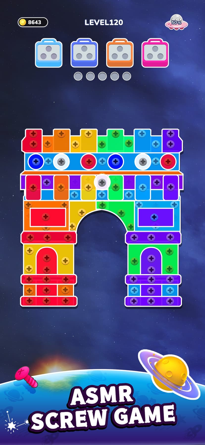 Screw Master: Color Nuts Jam screenshot 6 - screenshot