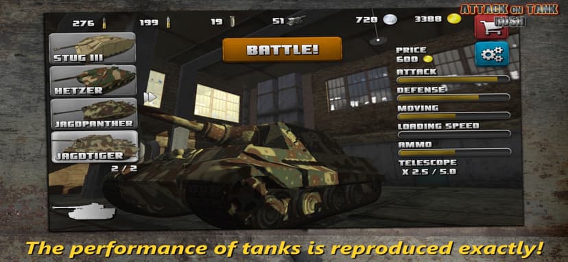 Attack on Tank - World War 2 screenshot 5 - screenshot