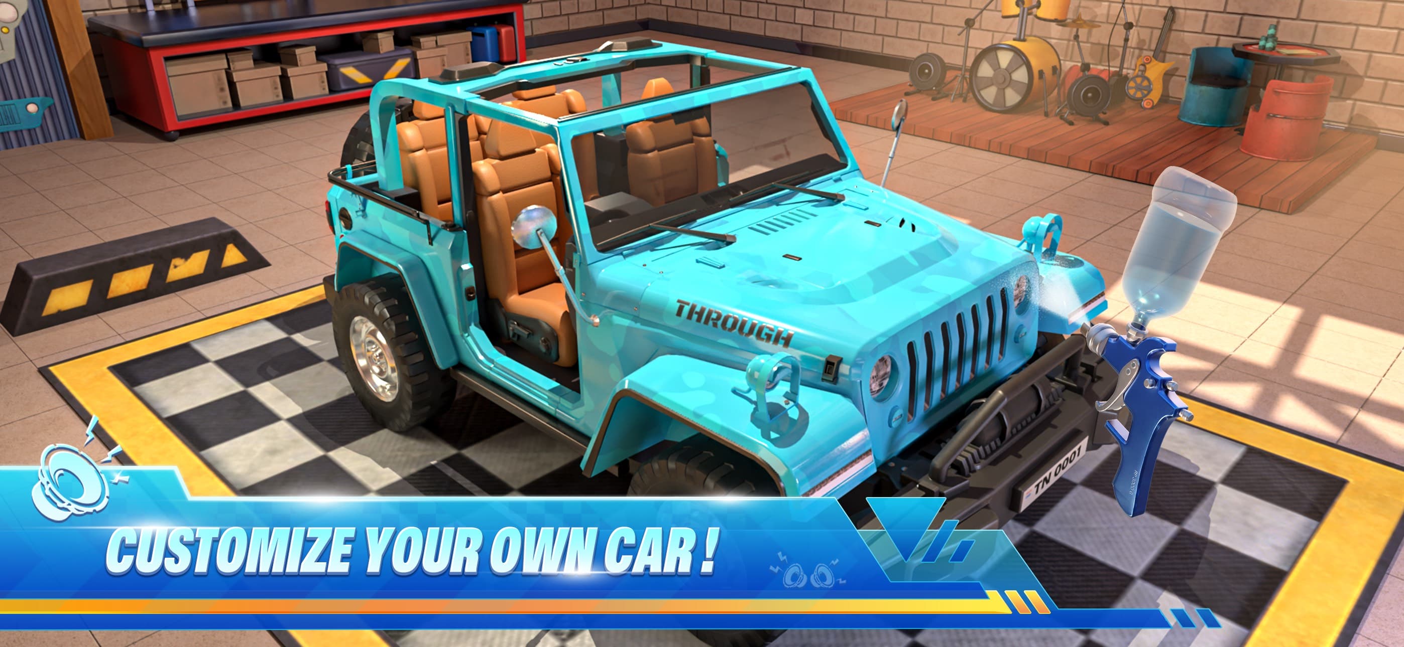 Car Mods Factory - Match 3 screenshot 4 - screenshot