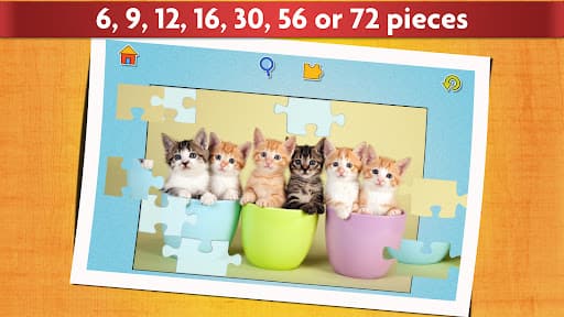 Cats Jigsaw Puzzle Game Kids screenshot 3 - screenshot