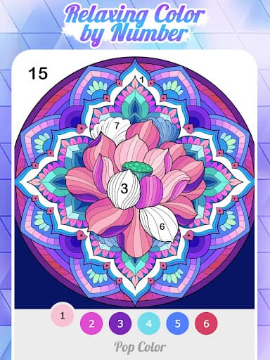 Pop Color - Paint by number screenshot 8 - screenshot