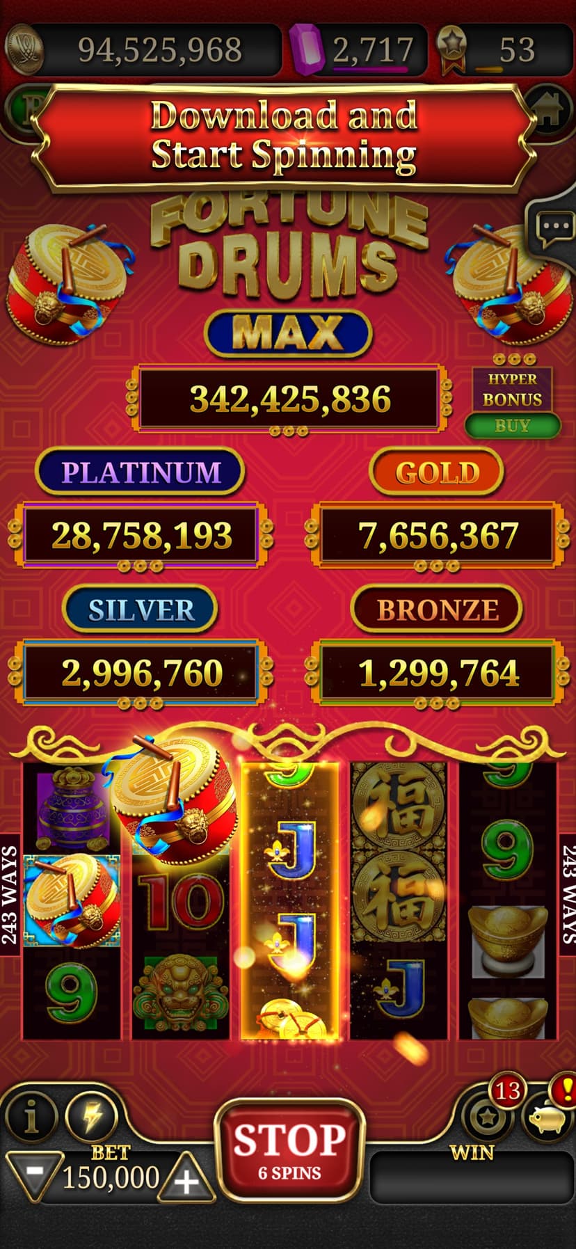 Wynn Slots - Las Vegas Casino screenshot 6 - screenshot
