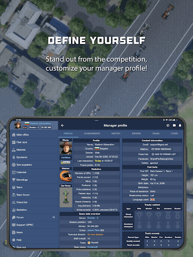 GPRO - Classic racing manager screenshot 7 - screenshot