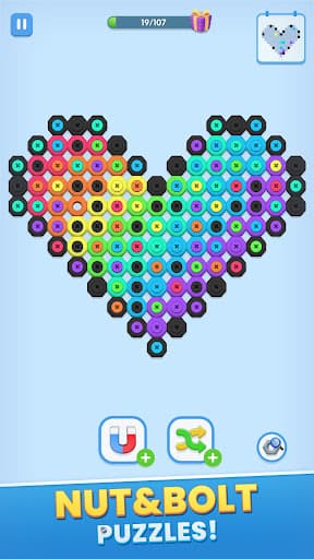 Screw Art: Pixel Art Games screenshot 1 - screenshot