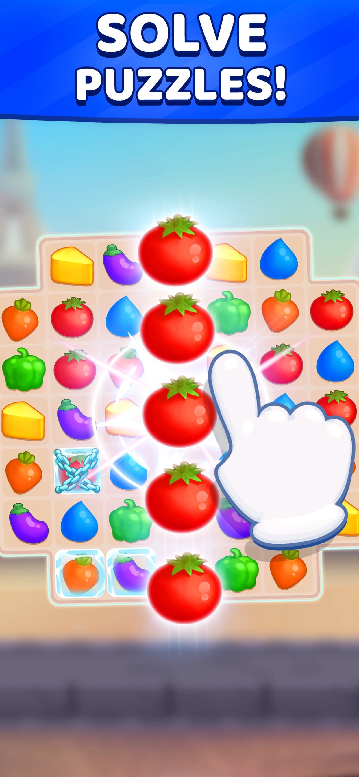 Three Match: Match 3 Game screenshot 1 - screenshot