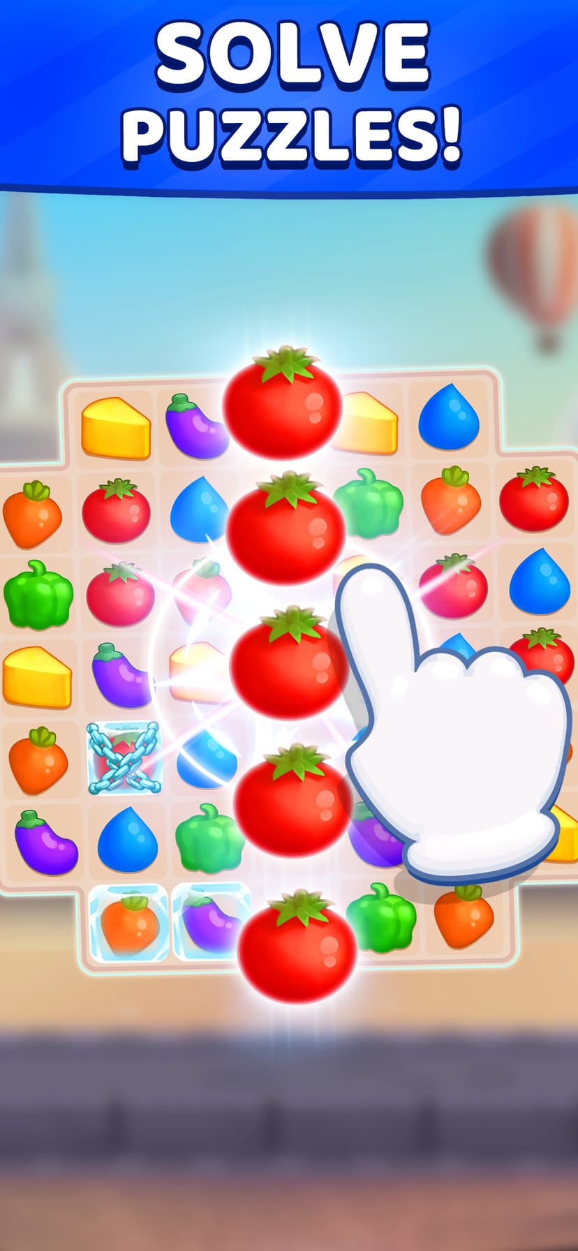 Three Match: Match 3 Game screenshot 1 - screenshot