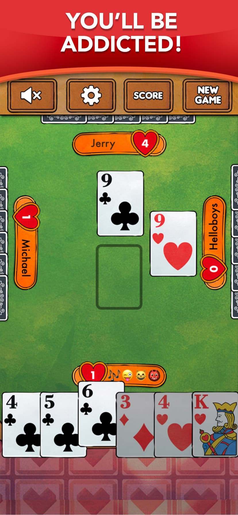 Hearts - Card Game Classic screenshot 5 - screenshot