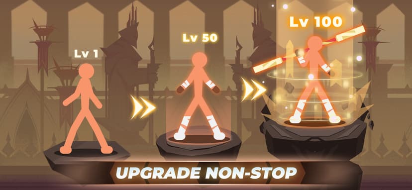 Stickman vs Monster: Idle RPG screenshot 4 - screenshot