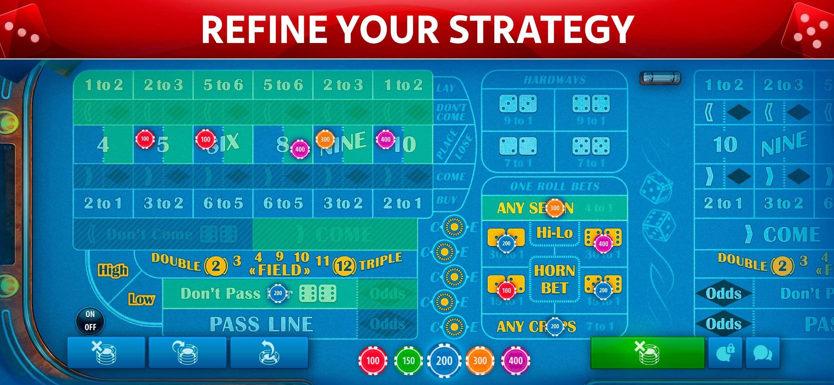 Vegas Craps by Pokerist screenshot 3 - screenshot