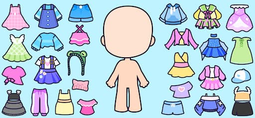 Chibi Dolls - Games for Girls screenshot 1 - screenshot