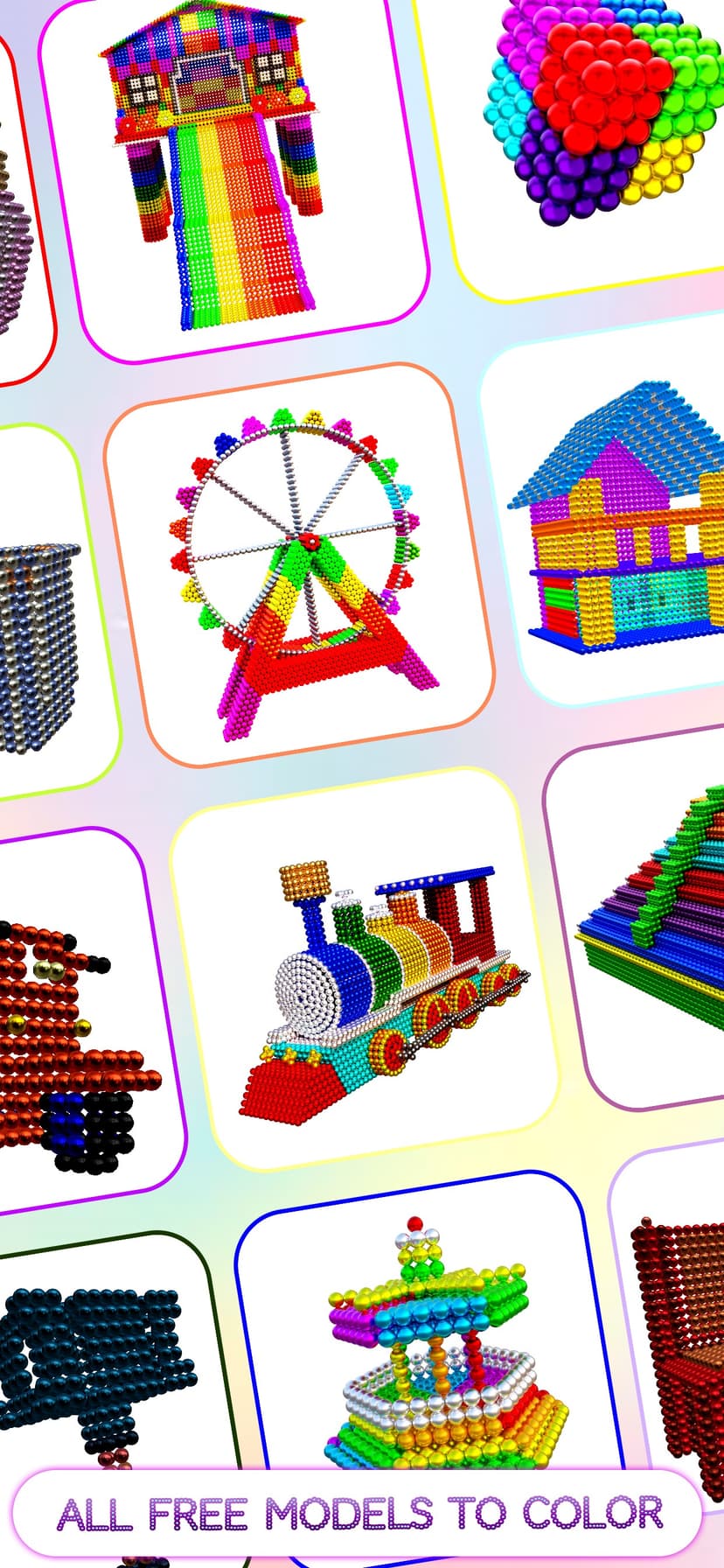 Magnet World - Build by Number screenshot 2 - screenshot