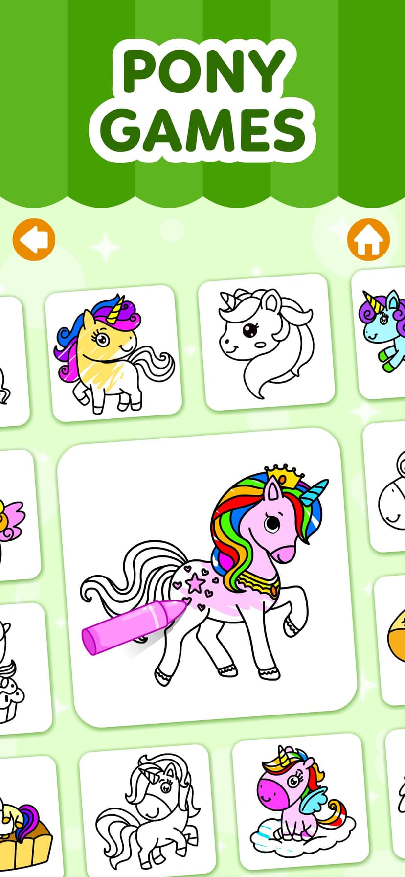 My Unicorn Coloring Club Games screenshot 8 - screenshot
