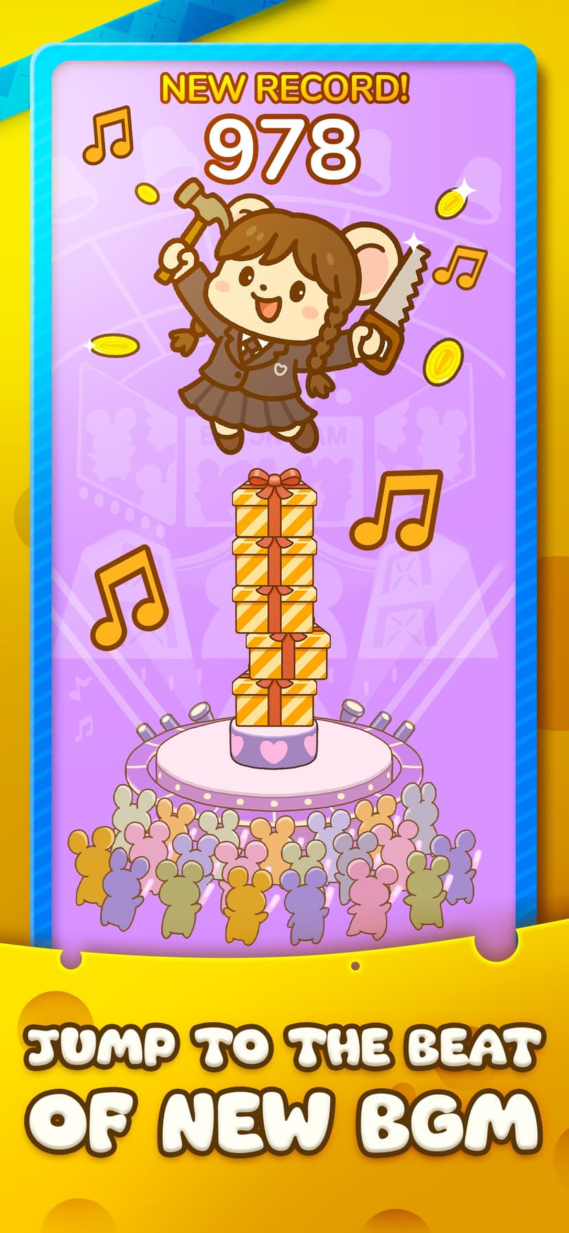 Hamster Jump: Cake Tower! screenshot 6 - screenshot