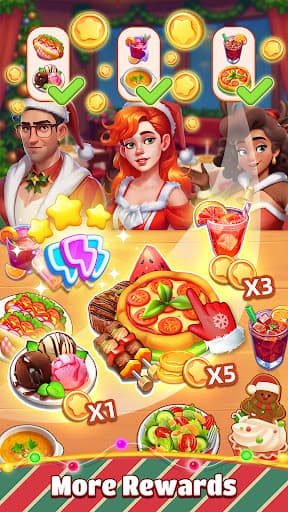 Merge Diner - Restaurant Games screenshot 3 - screenshot