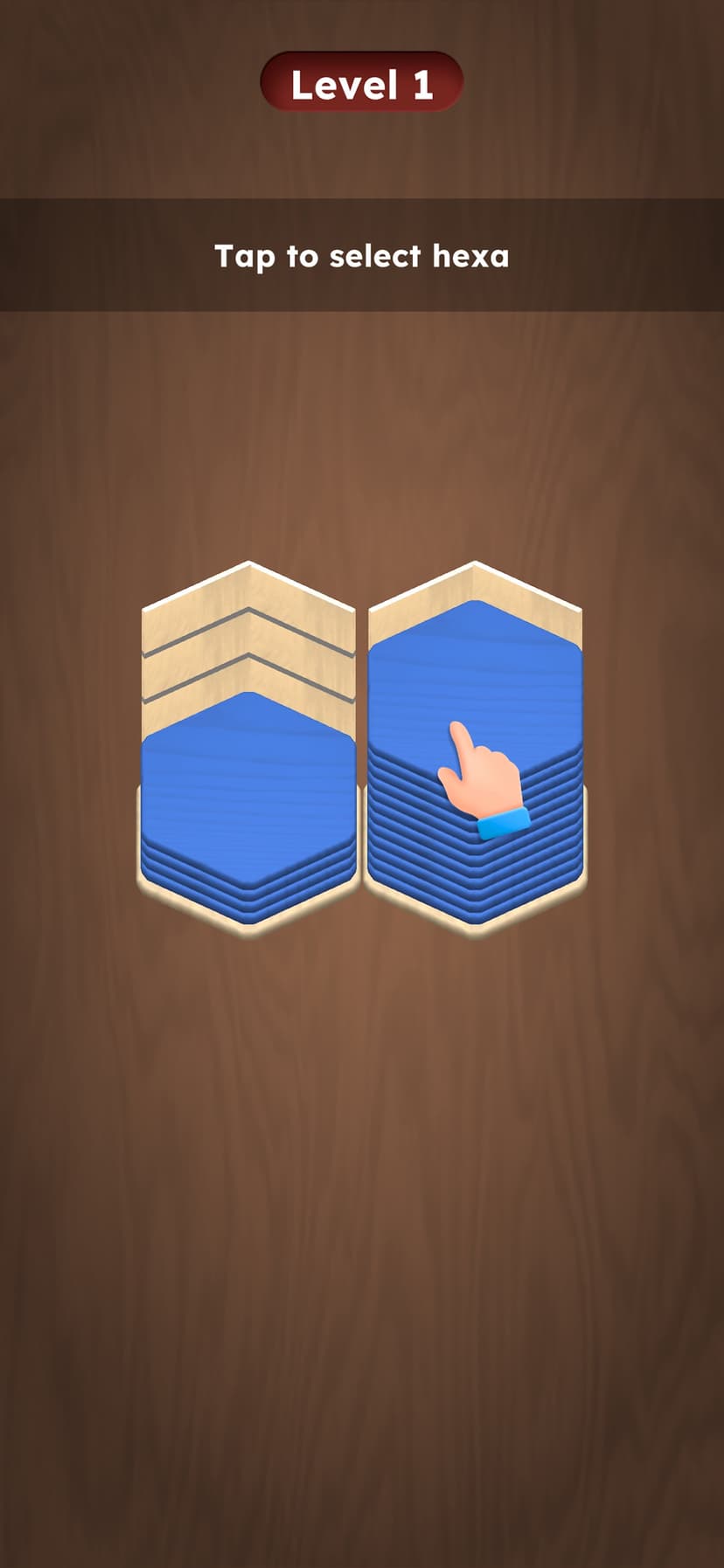 Wood Hexa Sort - Card Puzzle screenshot 1 - screenshot