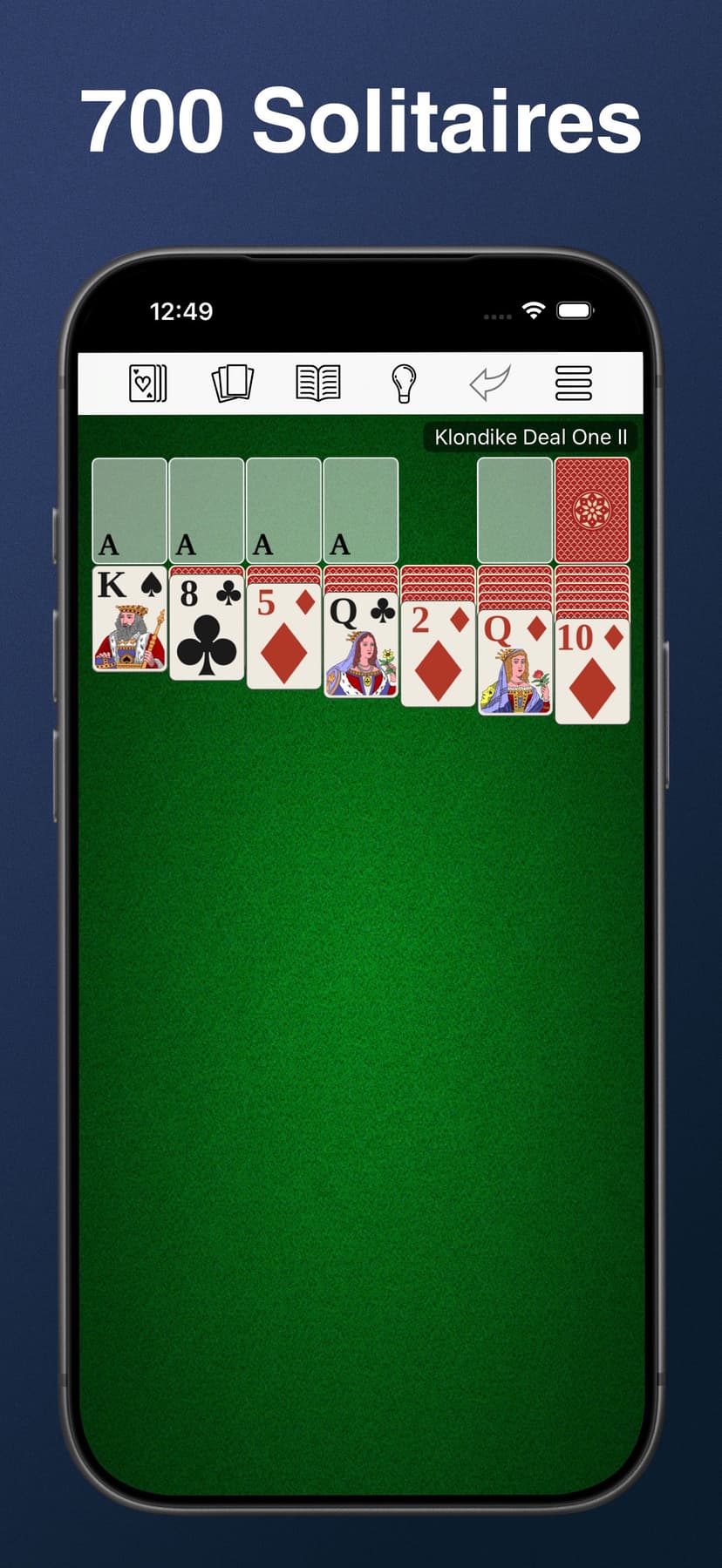 700 Solitaire Games Collection screenshot 1 - screenshot