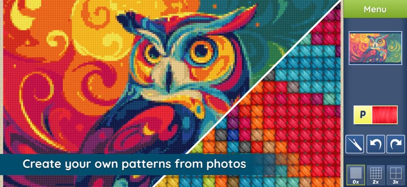 Cross-Stitch World screenshot 3 - screenshot
