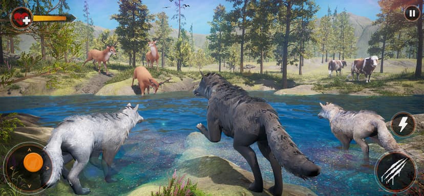 The Wild Wolf Life Simulator 1 screenshot 1 - screenshot
