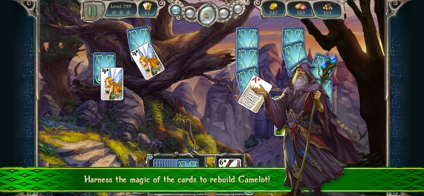 Avalon Legends Solitaire 2 screenshot 1 - screenshot