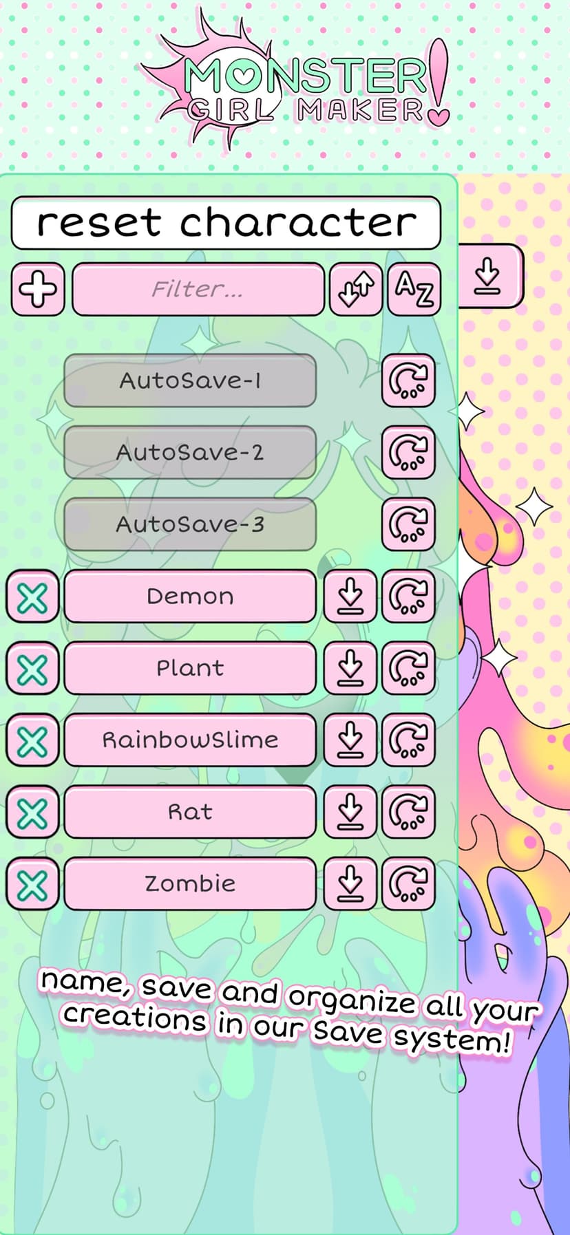 Monster Girl Maker screenshot 5 - screenshot