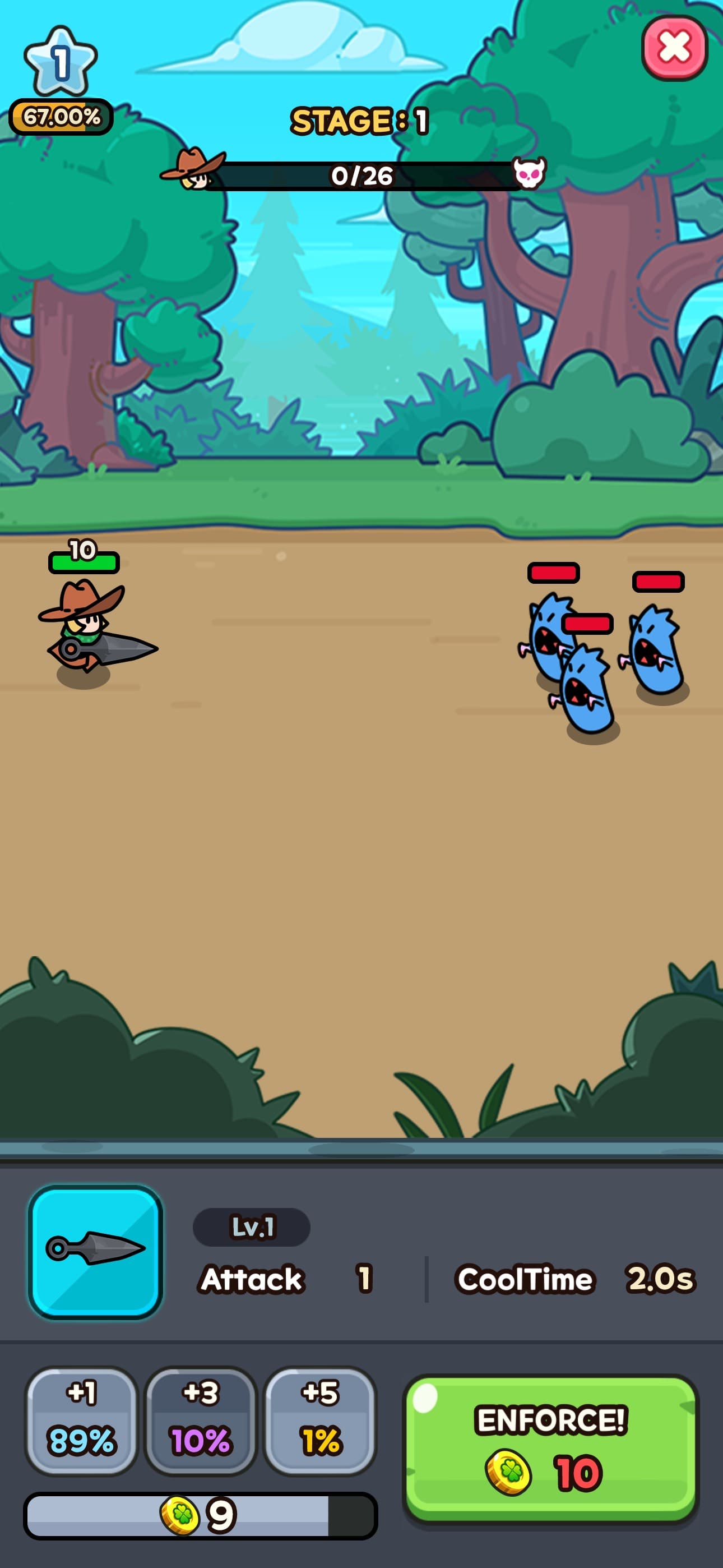 Lucky Guy! Defense Game screenshot 1 - screenshot