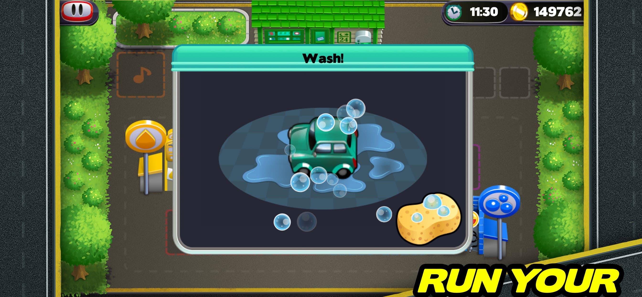 Tiny Auto Shop: Car Stop Baron screenshot 3 - screenshot