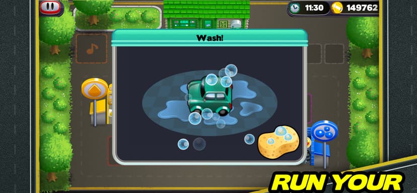 Tiny Auto Shop: Car Stop Baron screenshot 3 - screenshot