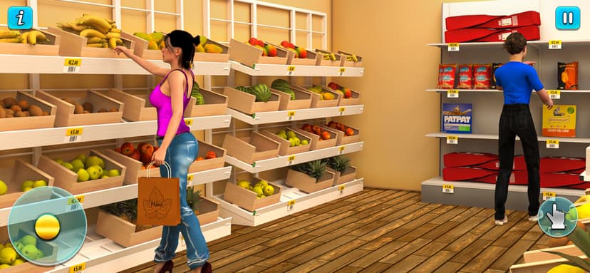 Supermarket Cashier Girl Games screenshot 4 - screenshot