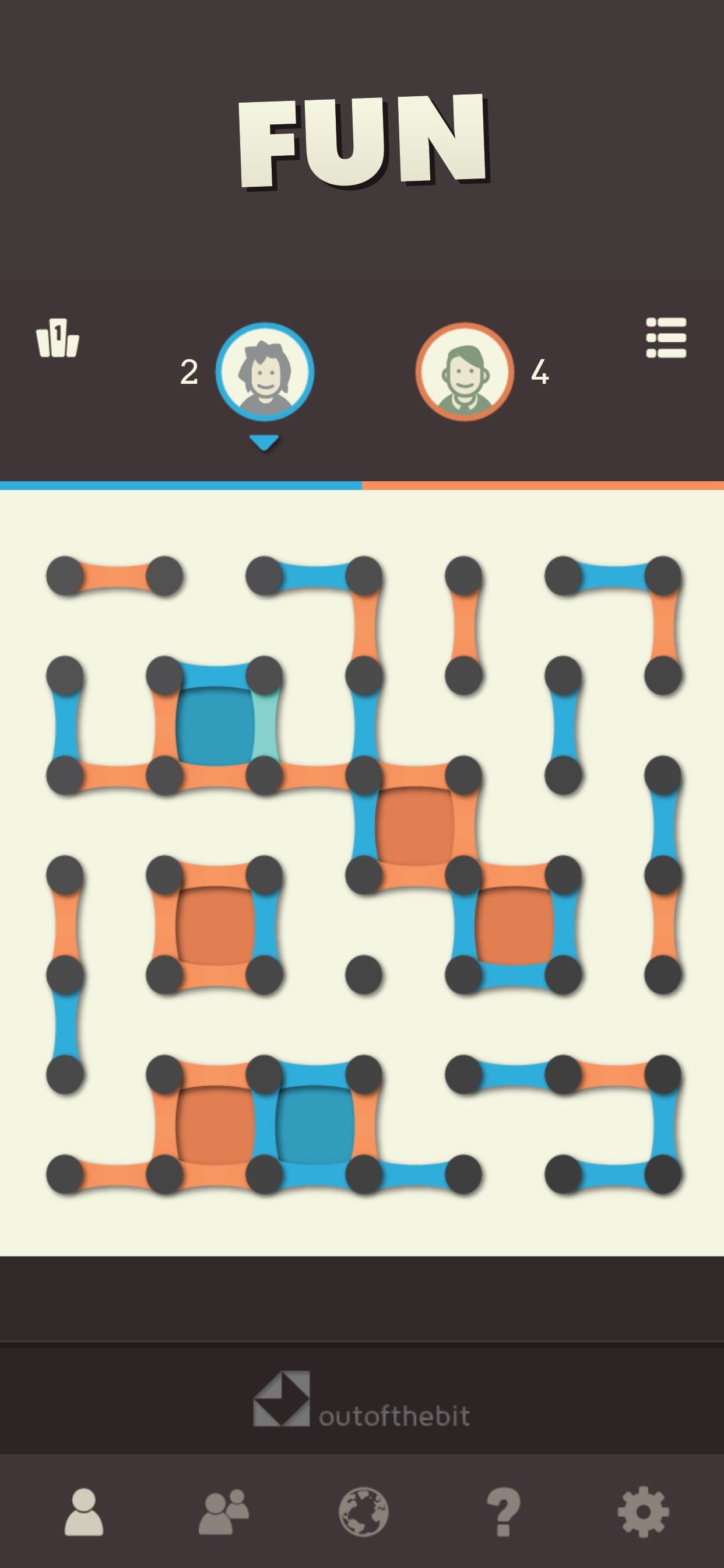 Dots and Boxes - Classic Games screenshot 1 - screenshot