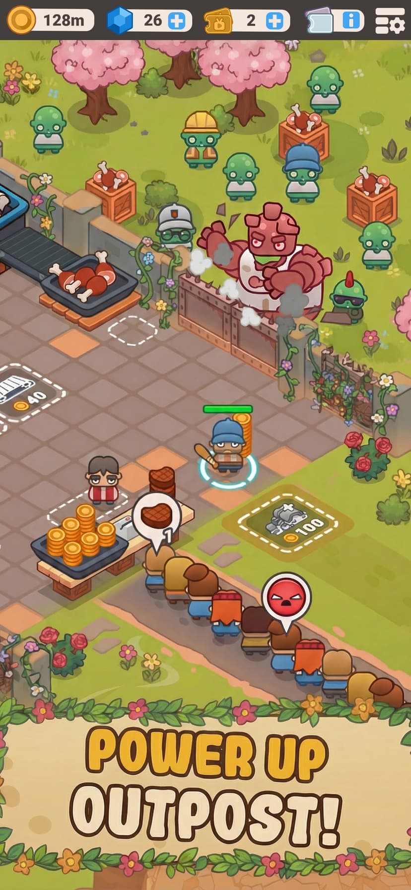 Idle Outpost Zombie Apocalypse screenshot 4 - screenshot