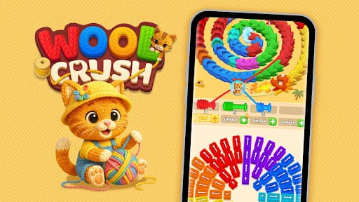 Wool Crush™ - Yarn Color Sort screenshot 8 - screenshot