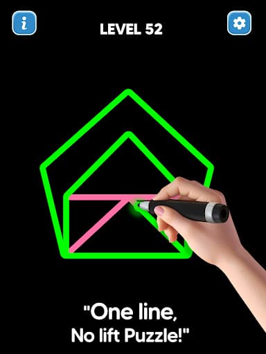 Line Drawing: No Lift Puzzle screenshot 15 - screenshot