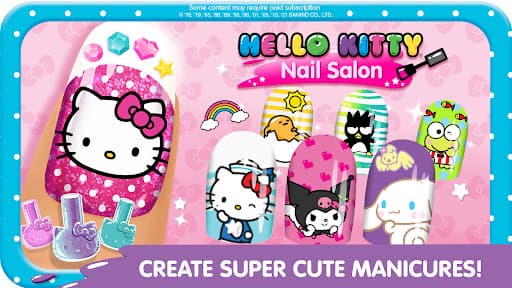 Hello Kitty Nail Salon screenshot 1 - screenshot