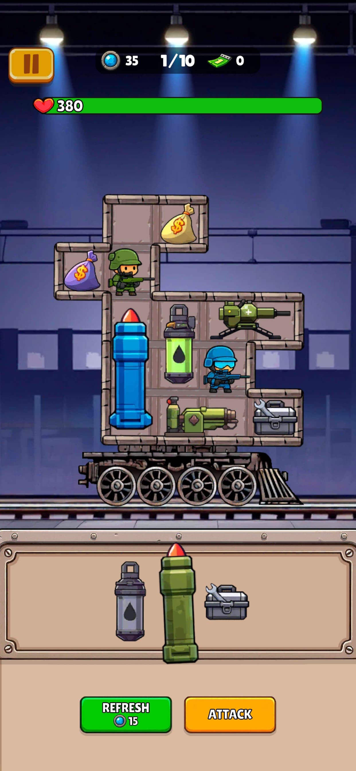 Train Attack: Merge War screenshot 3 - screenshot