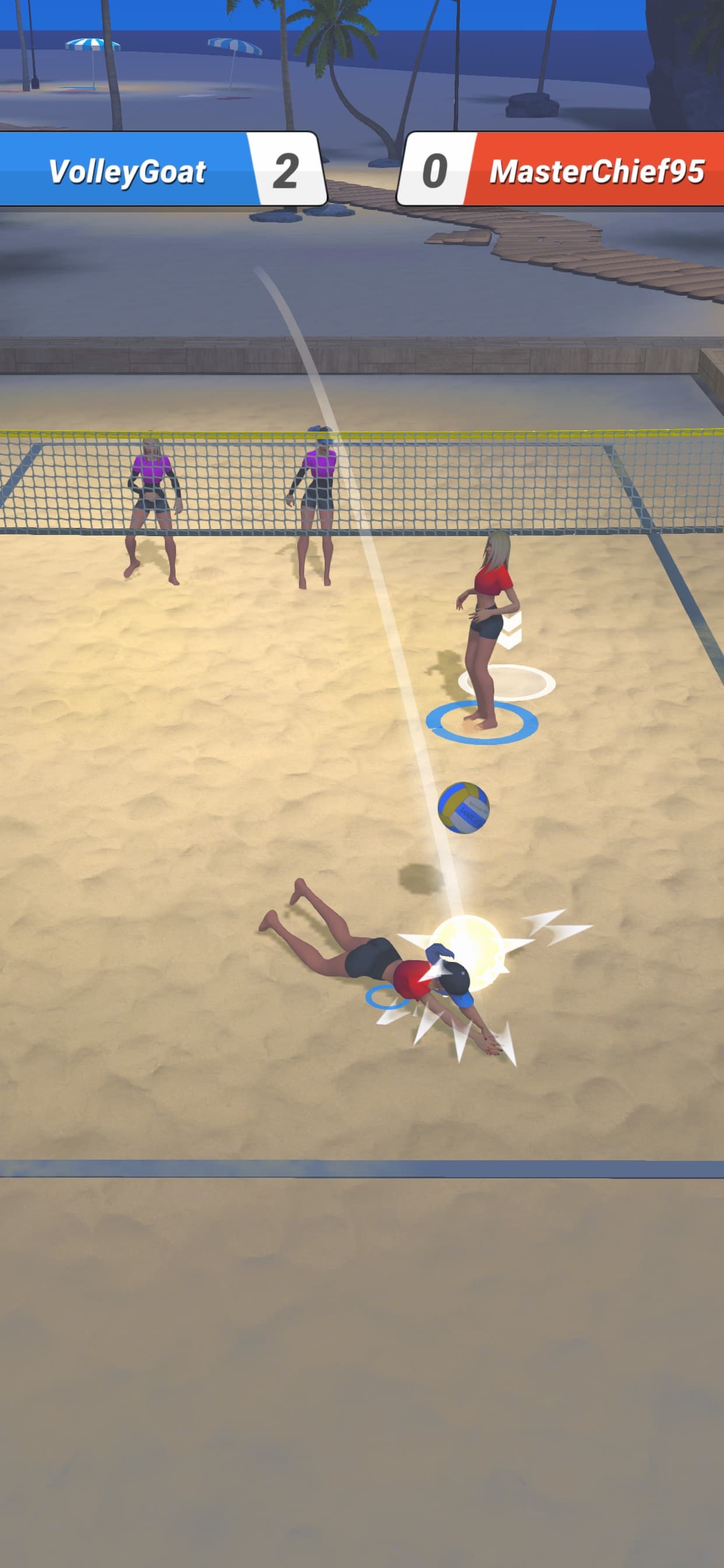 Beach Volley Clash screenshot 3 - screenshot
