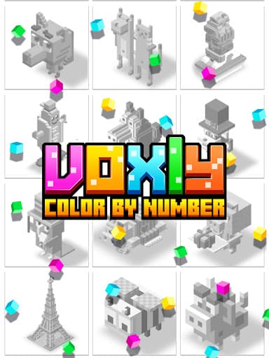 Voxly: 3D Color by Number. screenshot 21 - screenshot