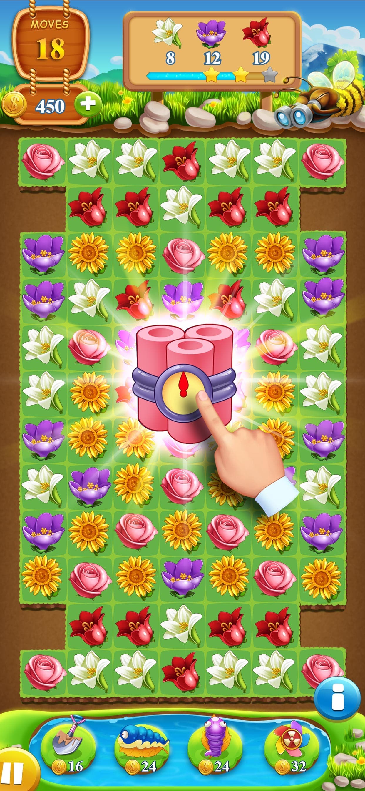 Blossom Pop -Swipe flower screenshot 3 - screenshot