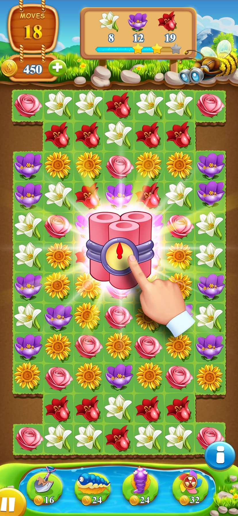 Blossom Pop -Swipe flower screenshot 3 - screenshot