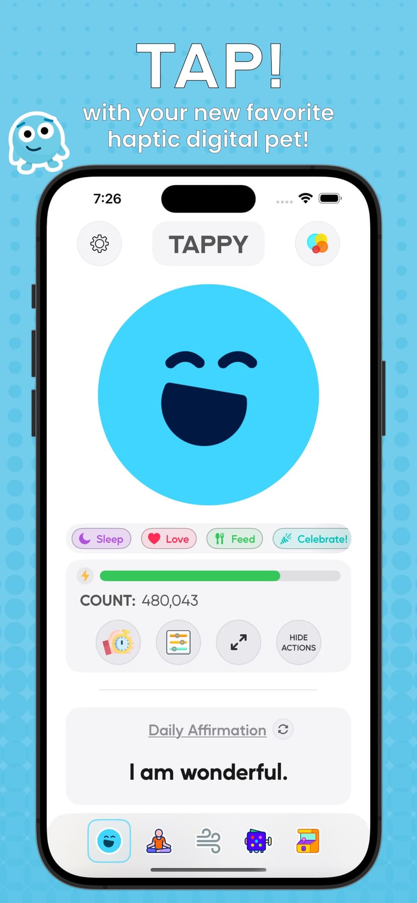Tappy: Self Care Fidgeter screenshot 2 - screenshot