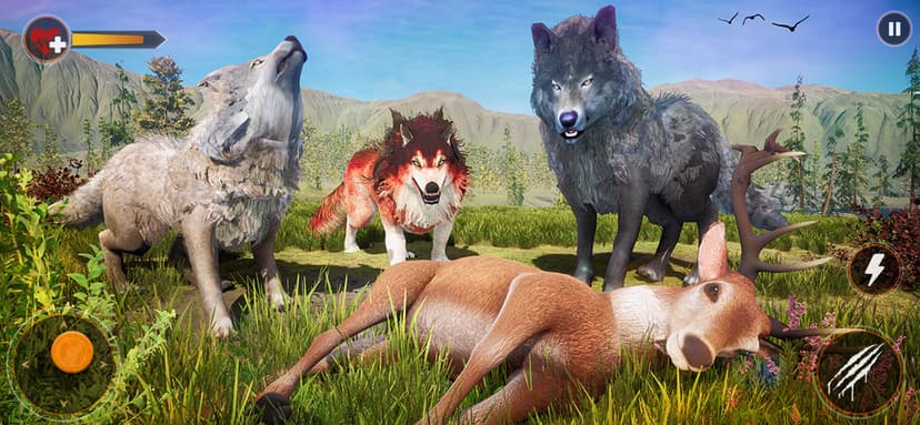The Wild Wolf Life Simulator 1 screenshot 3 - screenshot