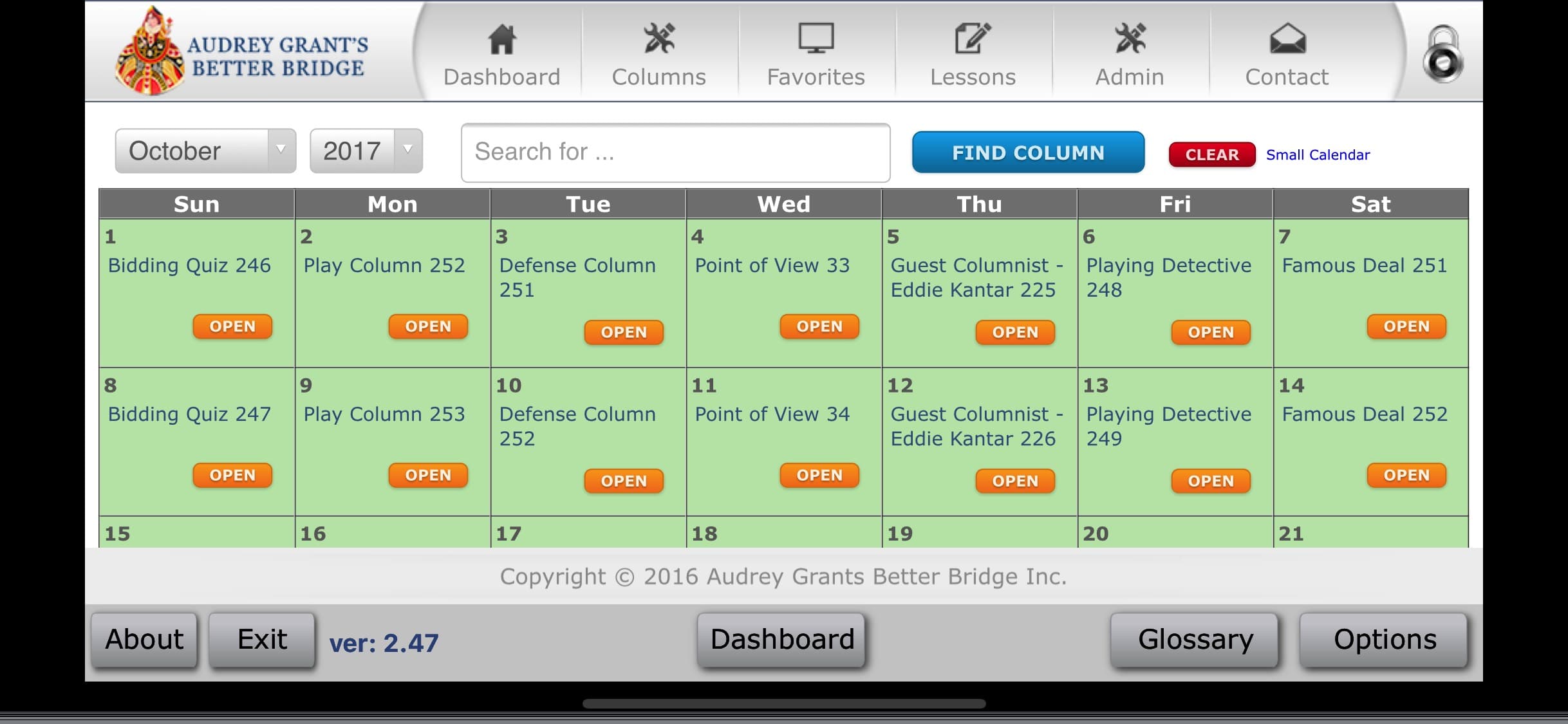 Audrey Grant’s Better Bridge screenshot 2 - screenshot